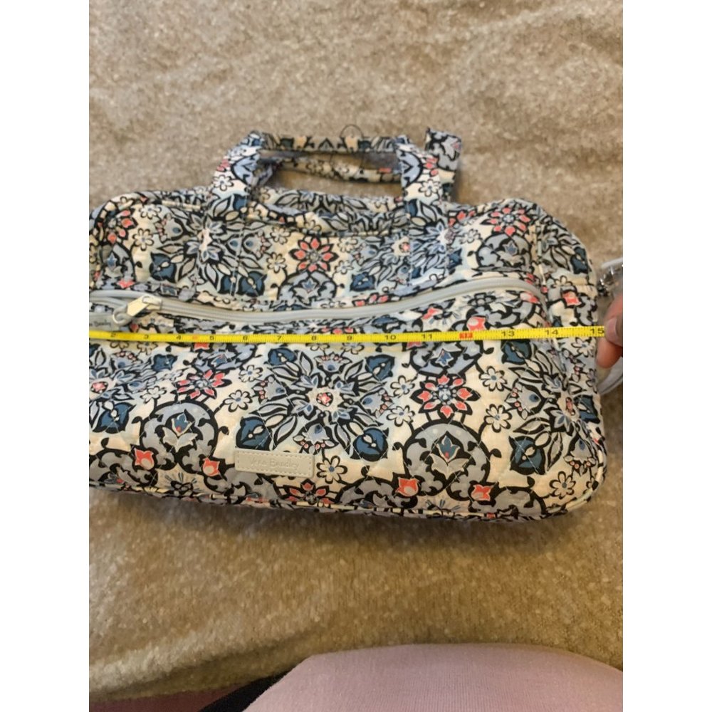 Vera Bradley Multicolor Floral Zipper Shoulder & Tote Bags OS - Picture 7 of 9